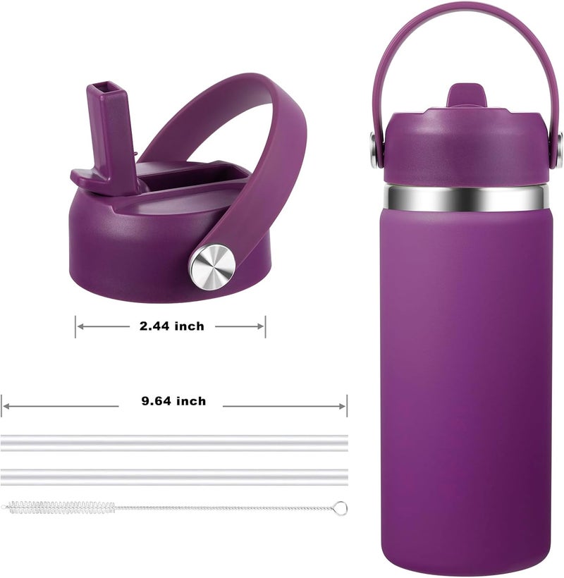 KMN Straw Lid for Hydro Flask Wide Mouth, Lids with Straw for Hydroflask 12 16 18 20 32 40 oz Wide Mouth, Replacement Straw Cap for Hydroflask, Top Sport Bottle Lids Accessories - Image 2